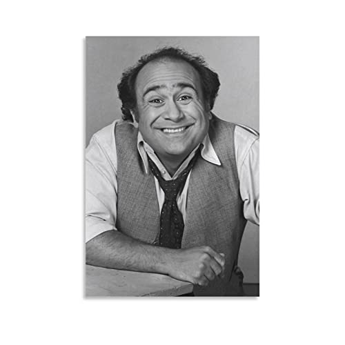 VAIKANHAI Danny DeVito Schauspieler-Poster, Kunstdruck, Leinwandbild, Schlafzimmer, Ästhetik, 30 x 45 cm, ungerahmt von VAIKANHAI