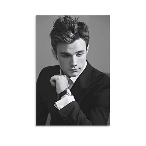 VAIKANHAI Schauspieler Star Chris Colfer Poster Bild Kunstdruck Leinwand Gemälde Schlafzimmer Ästhetik 20 x 30 cm ungerahmt von VAIKANHAI