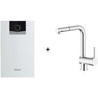 Vaillant - Untertischgerät 5l Untertisch Boiler Warmwasserspeicher 2 kw + Armatur von VAILLANT