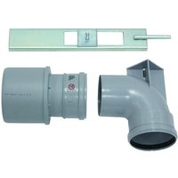Vaillant - Stützbogen dn 100 pp Übergang dn 100/130 pp f. Kask. ecoTEC,eco/auroC. von VAILLANT