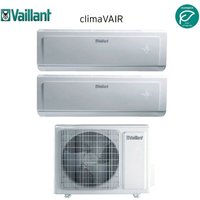 Vaillant - dual split inverter-klimagerät serie climavair plus vai 8 9+12 mit vaf8-040w2no r-32 9000+12000 von VAILLANT