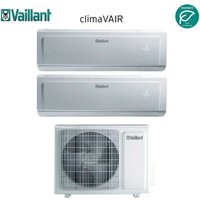 Vaillant - dual split inverter-klimagerät serie climavair plus vai 8 9+12 mit vaf8-050w2no r-32 9000+12000 von VAILLANT