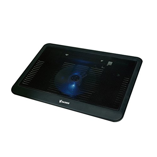Laptop-Kühlpad Cooling Pad für Laptop, Notebook 17 Zoll 1 Fan 1500 U/min ultradünn von VAKOSS