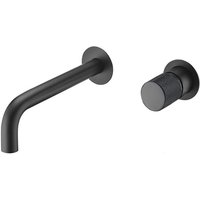 Unterputz-Waschtischarmatur ALTON mattschwarz von VALAZ