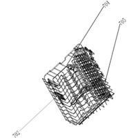 Ersatzteil - SOS Accessoire Panier sup ass (repère n°702) pour Lave-vaisselle VALBERG 1062646, 34421948 - - THOMSON, VALBERG von VALBERG
