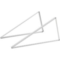 VALE Solarmodul-Halterung, 114.8 cm, 2 Module - silberfarben von VALE