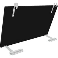 VALE Solarmodul-Halterung, für Geländer (rund), für 2 Module, Aluminium, silberfarben von VALE