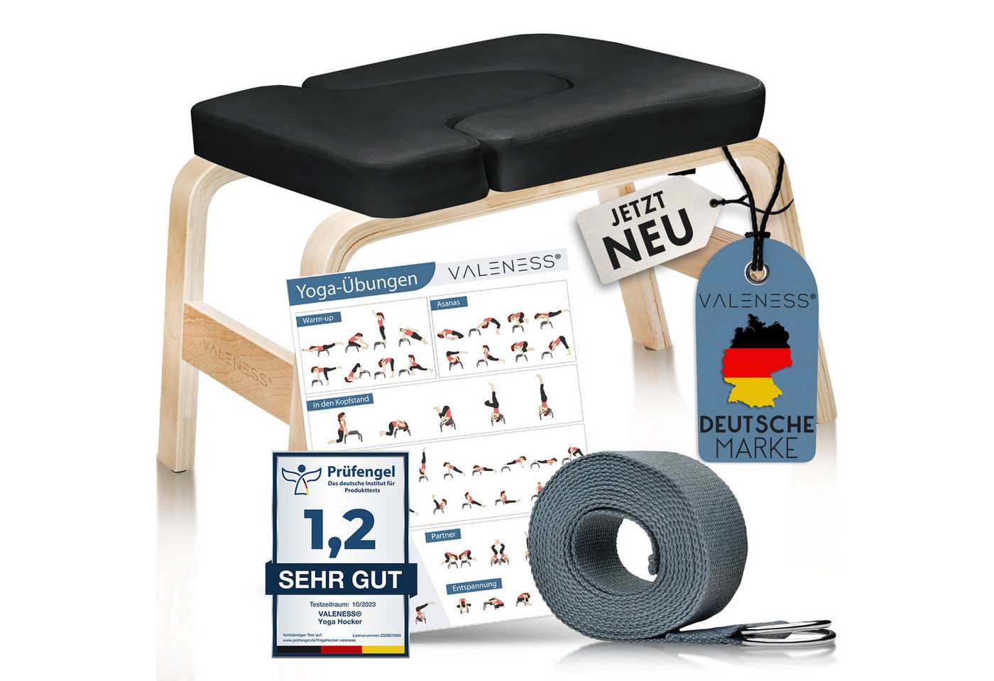 VALENESS Kopfstandhocker VALENESS® Yoga Kopfstandhocker von VALENESS