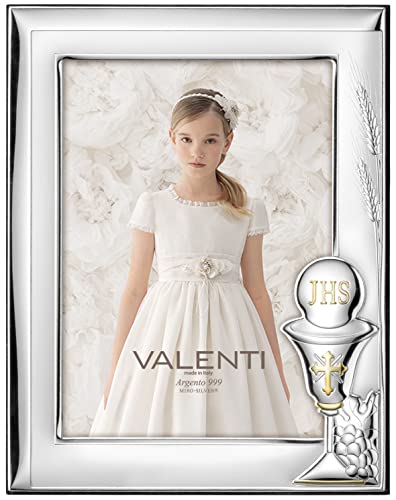 Valenti&Co Bilderrahmen, Silber, 13 x 18 cm, perfekte Geschenkidee für Freunde oder Verwandte. von VALENTI & CO.