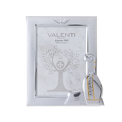 VALENTI & CO. - Bilderrahmen aus Silber, 13 x 18 cm. Perfekt als Geschenkidee für Jahrestag, zur Konfirmation in der Familie von Freunden oder Verwandten VALENTI & CO. - Bilderrahmen aus Silber, 13 x 18 cm. Perfekt als Geschenkidee für Jahrestag, zur Konfirmation in der Familie von Freunden oder Verwandten von VALENTI & CO.