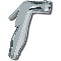 Handbrause mit Abzug für wc oder Shampoobehälter, 1 Regenstrahl, Wandhalter, abs verchromt von VALENTIN