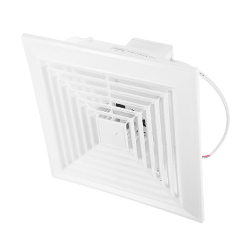 VALICLUD 1 Satz Energiesparender Geräuscharmer Abluftventilator Integrierter für Badezimmer Küche und Zuhause Design Einfache Installation Geeignet für Öffnungen von VALICLUD