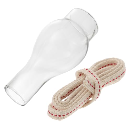 VALICLUD 1 Satz Lampenschirm Set für Kerosinlampen Klarer Lampenschirm mit Docht Teiliges Set für Retro Dekoration Zuhause Hotel und VALICLUD 1 Satz Lampenschirm Set für Kerosinlampen Klarer Lampenschirm mit Docht Teiliges Set für Retro Dekoration Zuhause Hotel und von VALICLUD
