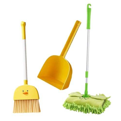 VALICLUD 1 Satz Reinigungsset Teiliges Set mit Besen Mop und Staubpan für Mädchen Sicher Kompakt und Leicht zu Handhaben für Kreatives Saubermachen zu Hause VALICLUD 1 Satz Reinigungsset Teiliges Set mit Besen Mop und Staubpan für Mädchen Sicher Kompakt und Leicht zu Handhaben für Kreatives Saubermachen zu Hause von VALICLUD