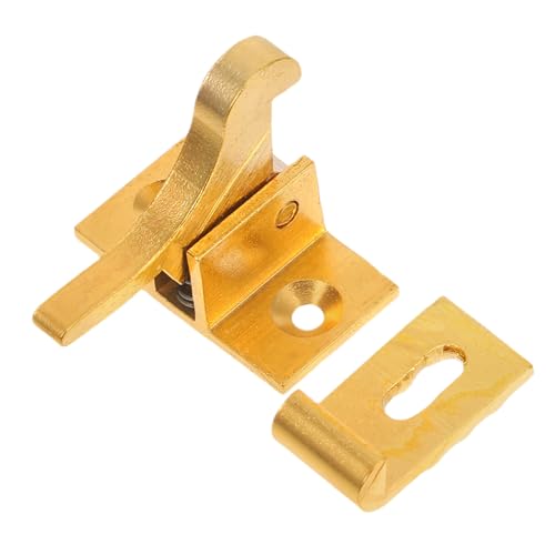 VALICLUD 1 Satz Robuster Messing Fensterbeschlag Diebstahl Latch für Schranktüren Retro Design Einfache Montage Sicherheitsverschluss für Fenster und Türen Exponierte Bauweise VALICLUD 1 Satz Robuster Messing Fensterbeschlag Diebstahl Latch für Schranktüren Retro Design Einfache Montage Sicherheitsverschluss für Fenster und Türen Exponierte Bauweise von VALICLUD