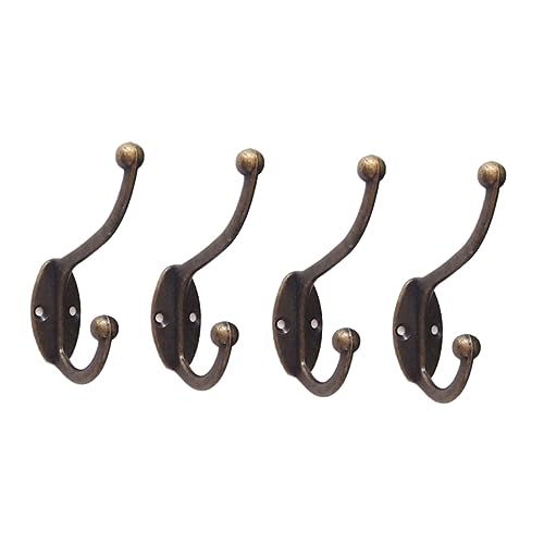 VALICLUD 1 Satz Vintage Wandhaken Metall Kleiderhaken Für Kleidung Hüte Handtaschen Praktische Wandmontage Rustikale Deko Für Zuhause 4 Stück VALICLUD 1 Satz Vintage Wandhaken Metall Kleiderhaken Für Kleidung Hüte Handtaschen Praktische Wandmontage Rustikale Deko Für Zuhause 4 Stück von VALICLUD