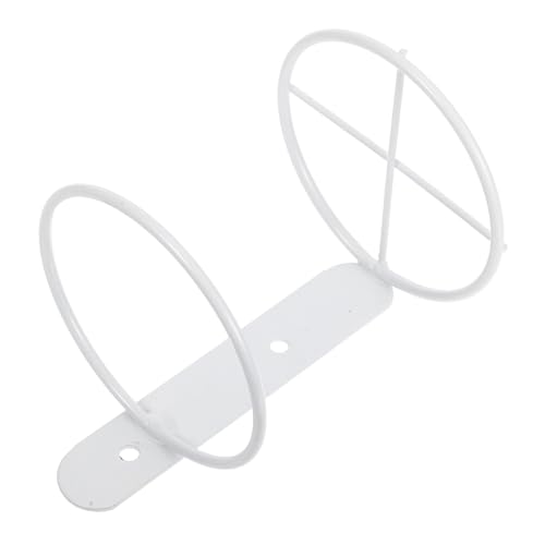 VALICLUD 1 Satz Wand Weinregal Wandmontierter Flaschenhalter für Küche Bar oder Esszimmer Dekorativer Metallweinhalter mit Modernem Design Einfacher Aufbau und Platzoptimierung von VALICLUD