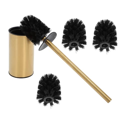 VALICLUD Toilettenbürste Mit Halter Edelstahl Und Bürstenkopf Für Badezimmer Wc Reinigung Mit Flecken Entfernen Praktisch Für Toilette Und Badewanne von VALICLUD