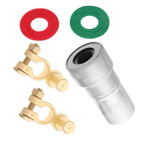 VALICLUD 1 Set Messing Auto Batterie Terminal Anschlüsse Auto Batterie Terminal Adapter Auto Batterie Terminal Stecker Batterie Terminal Klemme Anschlüsse VALICLUD 1 Set Messing Auto Batterie Terminal Anschlüsse Auto Batterie Terminal Adapter Auto Batterie Terminal Stecker Batterie Terminal Klemme Anschlüsse von VALICLUD