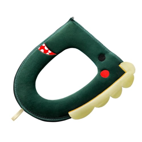 VALICLUD Toilettensitzbezug Aus Cord Und rutschfest Für Badezimmer Toilettensitzkissen Mit Cartoon-Design Und Bequem Langlebig Toilettenmatte Warm Und Praktisch Für Home Versorgung von VALICLUD