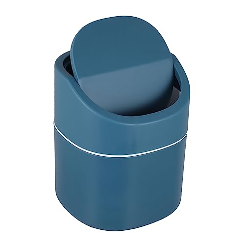 VALICLUD 1 Stück Mini Abfalleimer mit Deckel für Auto Dunkles Blau Kompakter Abfallbehälter für Tisch und Fahrzeug für Umgebungen und Effiziente Müllentsorgung VALICLUD 1 Stück Mini Abfalleimer mit Deckel für Auto Dunkles Blau Kompakter Abfallbehälter für Tisch und Fahrzeug für Umgebungen und Effiziente Müllentsorgung von VALICLUD