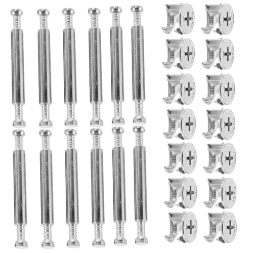 VALICLUD 10 Sätze Dual Head Connector für Möbel mit Verstellbaren Winkeln Stabiler Eisenkonstruktion und Dualen Schrauben für Einfache Möbelmontage von VALICLUD