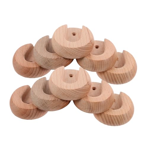 VALICLUD 10 Stück Holz Kleiderstange Halterung Wandmontage Garderobenstange Vielseitig für Bad und Kleiderschrank Langlebig Robust Platzsparend VALICLUD 10 Stück Holz Kleiderstange Halterung Wandmontage Garderobenstange Vielseitig für Bad und Kleiderschrank Langlebig Robust Platzsparend von VALICLUD