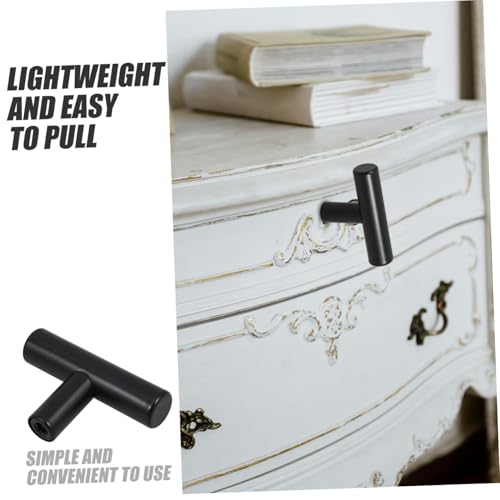 VALICLUD 10 Stück Mattschwarze Edelstahl Möbelgriffe Schrankknöpfe für Küchen Badezimmerschränke Langlebige Schwarze Schubladengriffe mit Glatter Oberfläche für Vielseitige VALICLUD 10 Stück Mattschwarze Edelstahl Möbelgriffe Schrankknöpfe für Küchen Badezimmerschränke Langlebige Schwarze Schubladengriffe mit Glatter Oberfläche für Vielseitige von VALICLUD