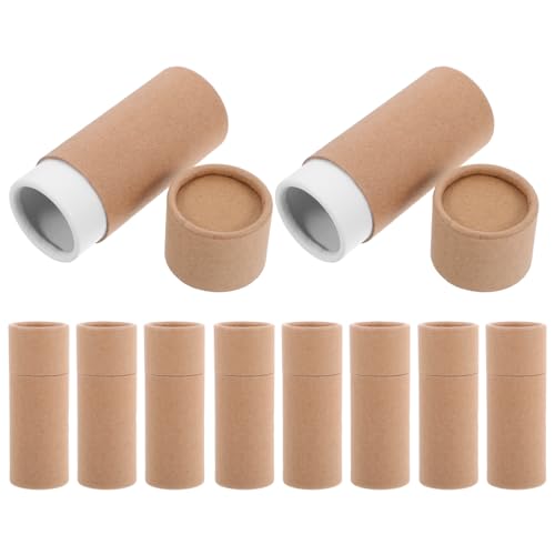 VALICLUD 10 Stück Papierrohre Umweltfreundliche Kraftpapier Verpackungsröhren für Teepackungen Bastelprojekte und Geschenkverpackungen Vielseitige Aufbewahrungsboxen für Süßigkeiten und VALICLUD 10 Stück Papierrohre Umweltfreundliche Kraftpapier Verpackungsröhren für Teepackungen Bastelprojekte und Geschenkverpackungen Vielseitige Aufbewahrungsboxen für Süßigkeiten und von VALICLUD