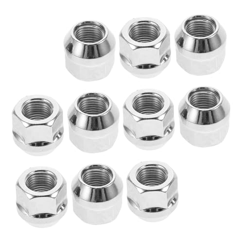 VALICLUD 10 Stück Teiliges Chrom Lug Nut Set Mutter mit Acorn Bulge Design Sichere Befestigung für Auto Radnaben und Reifen Kompatibel mit Verschiedenen Fahrzeugmodellen Ersatz für VALICLUD 10 Stück Teiliges Chrom Lug Nut Set Mutter mit Acorn Bulge Design Sichere Befestigung für Auto Radnaben und Reifen Kompatibel mit Verschiedenen Fahrzeugmodellen Ersatz für von VALICLUD
