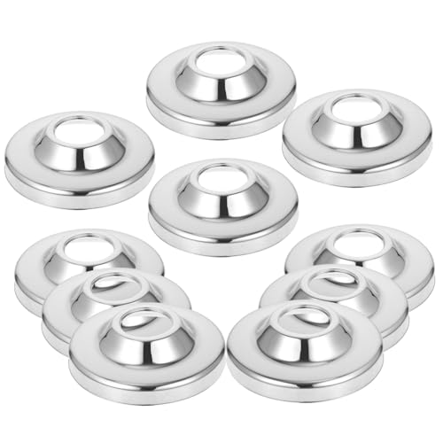 VALICLUD 10 Stück Teiliges Edelstahl Dekorationsset für Badezimmer Wasserhahn und Duschventil Rostfreie Abdeckkappen zur Verkleidung von Rohranschlüssen Einfache Montage Widerstandsfähig VALICLUD 10 Stück Teiliges Edelstahl Dekorationsset für Badezimmer Wasserhahn und Duschventil Rostfreie Abdeckkappen zur Verkleidung von Rohranschlüssen Einfache Montage Widerstandsfähig von VALICLUD
