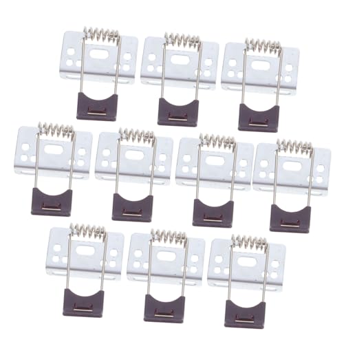 VALICLUD 10 Stück Teiliges Federklammern für Einbauleuchten Einfache Installation Nahtlose Integration Passend für Deckenlampen und LED downlights VALICLUD 10 Stück Teiliges Federklammern für Einbauleuchten Einfache Installation Nahtlose Integration Passend für Deckenlampen und LED downlights von VALICLUD