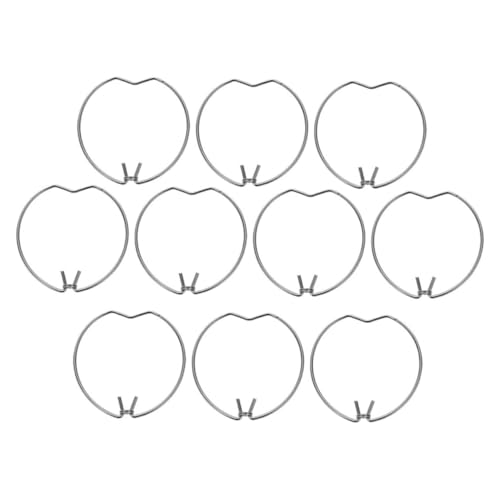 VALICLUD 10 Stück Teiliges Federklammern für Einbauleuchten zur Sicheren Befestigung von Lampen Vibrationsdämpfend Stabilisierend Elegantes Design Geeignet für Wohn Geschäftsräume von VALICLUD