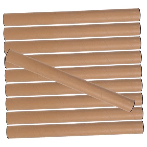 VALICLUD 10 Stück Teiliges Kraftpapier versandröhren mit Schwarzen Kunststoffkappen Sichere Posterröhren für Versand Aufbewahrung von Kunstwerken Plänen und Dokumenten Praktische VALICLUD 10 Stück Teiliges Kraftpapier versandröhren mit Schwarzen Kunststoffkappen Sichere Posterröhren für Versand Aufbewahrung von Kunstwerken Plänen und Dokumenten Praktische von VALICLUD
