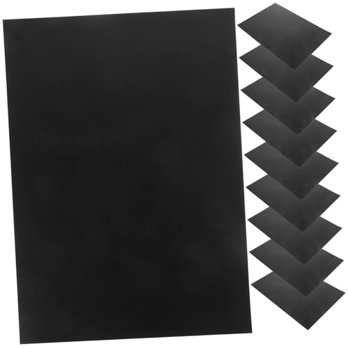 VALICLUD 10 Stück Teiliges Mattes PP Kunststoffplatten Feuerhemmend Wetterfest Leicht Zuschneidbar für Bilderrahmen Bastelprojekte Displays Dokumentenschutz und Heimwerkerbedarf von VALICLUD