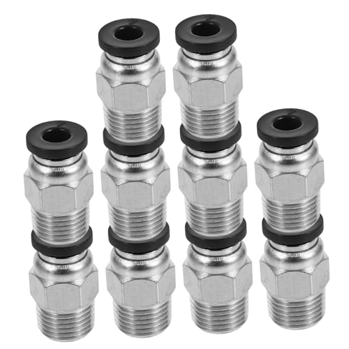 VALICLUD 10 Stück Teiliges Pneumatische Push in Steckverbinder Gerades Männliches Design Kompatibel mit Ptfe Bowden schläuchen Einfache Montage Hitzebeständig Drucker Ender Bowden extruder VALICLUD 10 Stück Teiliges Pneumatische Push in Steckverbinder Gerades Männliches Design Kompatibel mit Ptfe Bowden schläuchen Einfache Montage Hitzebeständig Drucker Ender Bowden extruder von VALICLUD