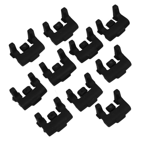 VALICLUD 10 Stück Teiliges Silikon Airfryer Gummipuffer Rutschfeste Ersatzfüße für Heißluftfritteuse Einfache Montage ohne Werkzeug Kompatibel mit Verschiedenen Marken Verbesserte von VALICLUD