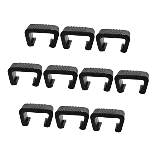 VALICLUD 10 Stück Teiliges Wetterfester Gartenmöbel Clips aus Robustem Rattan Gartenmöbelverbinder für Outdoor Sofas Einfache Montage Geeignet für Terrassen und Balkonmöbel von VALICLUD