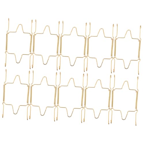 VALICLUD 10 Stück Unsichtbare Wandhalter Tellerhalter mit Federmechanismus Stabile Befestigung für Teller Platzsparende Wandmontage zur Sicheren Präsentation und Aufbewahrung von Geschirr VALICLUD 10 Stück Unsichtbare Wandhalter Tellerhalter mit Federmechanismus Stabile Befestigung für Teller Platzsparende Wandmontage zur Sicheren Präsentation und Aufbewahrung von Geschirr von VALICLUD