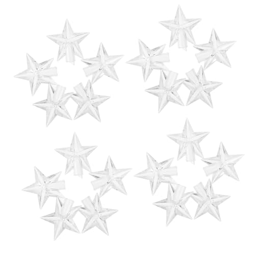 VALICLUD 100 Stück LED Lichterkette Lampenschirm Stern Form Fünf Punkt Stern Lampenabdeckung Sicherer Lampenschirm für Weihnachtsbaum Beleuchtung Dekoration Innen und Außen Einfach zu VALICLUD 100 Stück LED Lichterkette Lampenschirm Stern Form Fünf Punkt Stern Lampenabdeckung Sicherer Lampenschirm für Weihnachtsbaum Beleuchtung Dekoration Innen und Außen Einfach zu von VALICLUD
