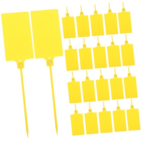 VALICLUD 100 Stück Logistik Hängeetiketten Kunststoff Beschriftungsschilder mit Kabelbefestigung Gelb Versand Gepäck Etiketten für Lager und Transport VALICLUD 100 Stück Logistik Hängeetiketten Kunststoff Beschriftungsschilder mit Kabelbefestigung Gelb Versand Gepäck Etiketten für Lager und Transport von VALICLUD