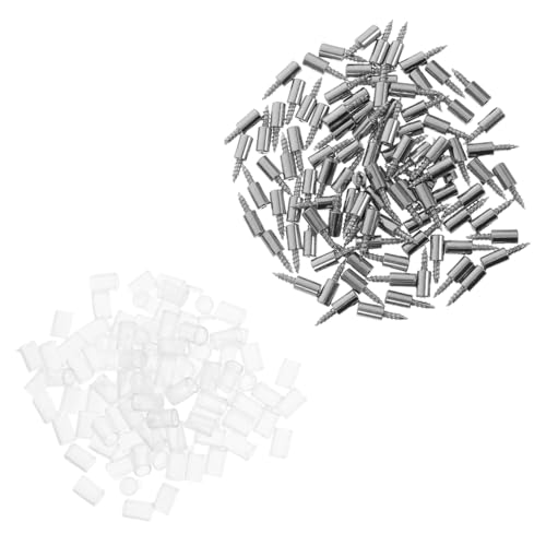 VALICLUD 100 Stück Selbstbohrende Schrauben mit Gummimanschette Feste Regalhalterung Stoßdämpfend Einfache Montage Stabile Befestigung für Schrankregale Möbel Glas und Holzwerkstoff VALICLUD 100 Stück Selbstbohrende Schrauben mit Gummimanschette Feste Regalhalterung Stoßdämpfend Einfache Montage Stabile Befestigung für Schrankregale Möbel Glas und Holzwerkstoff von VALICLUD