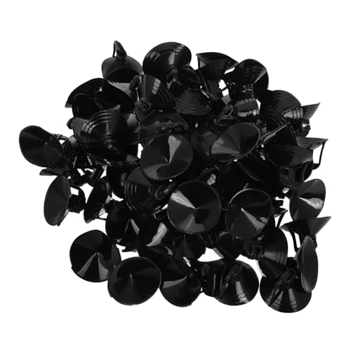 VALICLUD 100 Stück Transparente Saugnäpfe für Auto Fensterbefestigung Starke Haftung Vielseitig für Glas Aquarium Büro Küche Bad Zuverlässige Halterung ohne Optische Beeinträchtigung von VALICLUD