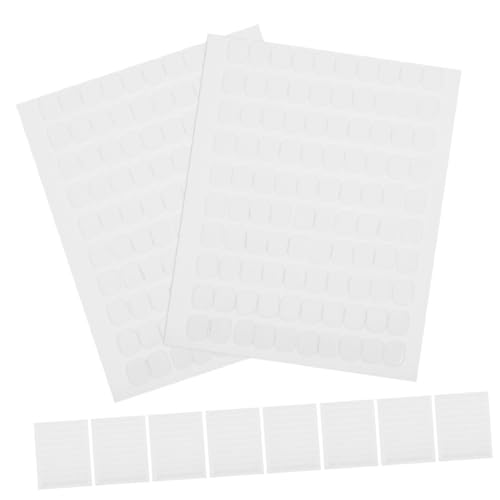 VALICLUD 1000 Stück Doppelseitige Klare Klebepunkte Transparentes Gelkleber Wandaufhänger Wiederverwendbar Für Zuhause Büro Dekoration von VALICLUD