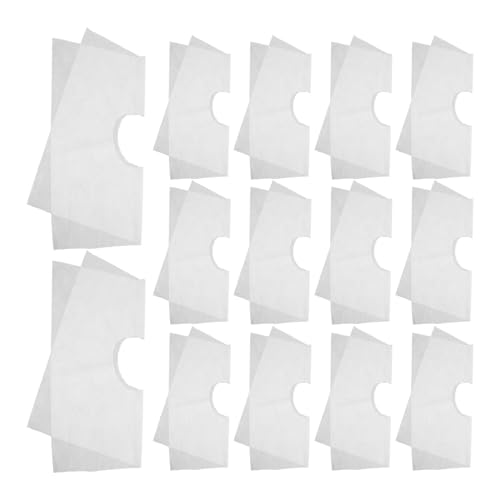 VALICLUD 100blätter Massage-gesichtsloch-Pads Aus Mikrofasermaterial Lochdesign Für Ungehindertes Atmen Feine Verarbeitung Ergonomisches Design Für Schönheitssalons Und Heimgebrauch von VALICLUD