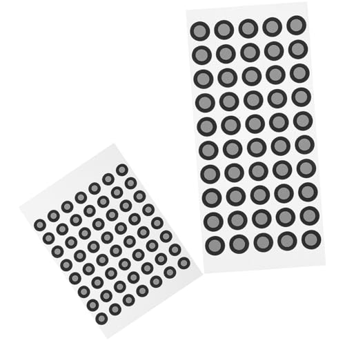 VALICLUD 106 Stück Reflektierende Markierungspunkte für Scanner Selbstklebende Marker für Präzise für Bewegungsaufnahme und Inspektion von VALICLUD