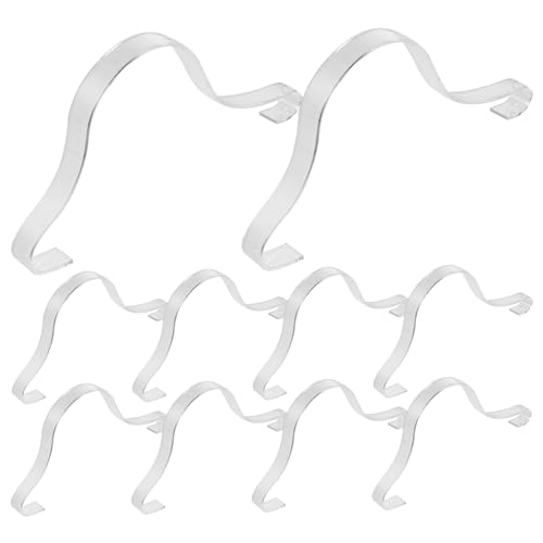 VALICLUD 10stücke Schuhregalhalter Aus Kunststoff Tragbar Für Schuhe Und Sandalen Schuhspanner Schuhstützhalter Langlebig Und Sicher Für Schränke Regale Und Vitrinen von VALICLUD