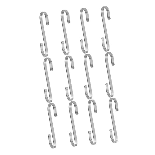 VALICLUD 12 Stück S Form Haken aus Nail Haken für Küche Bad und Zuhause zum Aufhängen von Töpfen Pfannen Kleidung und Utensilien VALICLUD 12 Stück S Form Haken aus Nail Haken für Küche Bad und Zuhause zum Aufhängen von Töpfen Pfannen Kleidung und Utensilien von VALICLUD