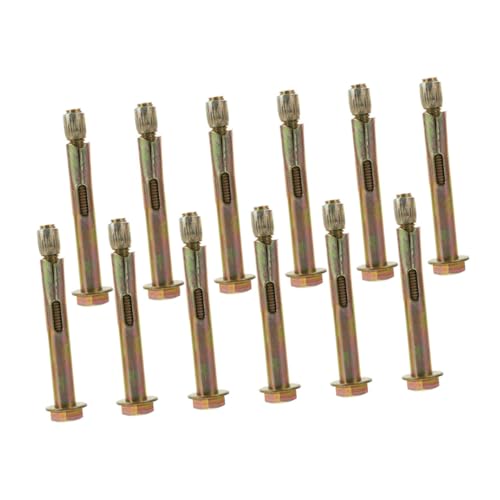 VALICLUD 12 Stück Teiliges Expansion Bolzen mit Sechseckigem Kopf Verzinkte Dübel Schrauben für Trockenbau und Mauerwerk Geeignet für Möbelbefestigung und Schwere Lasten VALICLUD 12 Stück Teiliges Expansion Bolzen mit Sechseckigem Kopf Verzinkte Dübel Schrauben für Trockenbau und Mauerwerk Geeignet für Möbelbefestigung und Schwere Lasten von VALICLUD