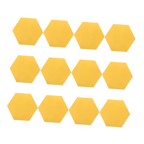 VALICLUD 12 Stück Teiliges Hexagon Spiegel Wandsticker Gold Selbstklebende Acrylspiegel Fliesen Reflektierendes Wandelement für Wohnzimmer Schlafzimmer Einfach Anzubringen Moderner VALICLUD 12 Stück Teiliges Hexagon Spiegel Wandsticker Gold Selbstklebende Acrylspiegel Fliesen Reflektierendes Wandelement für Wohnzimmer Schlafzimmer Einfach Anzubringen Moderner von VALICLUD